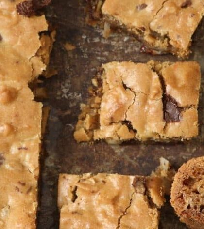 Ina Garten Chocolate Chunk Blondies