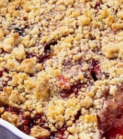 Ina Garten Peach Blueberry Crumble
