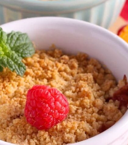 Ina Garten Peach Raspberry Crisp