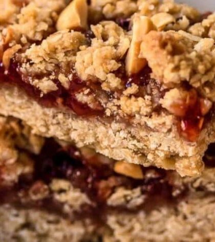 Ina Garten Peanut Butter and Jelly Bars