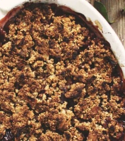 Ina Garten Plum Crisp