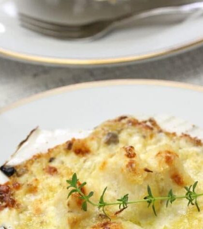 Ina Garten Scallop Gratin