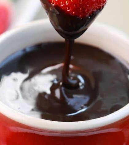 Ina Garten Chocolate Fondue