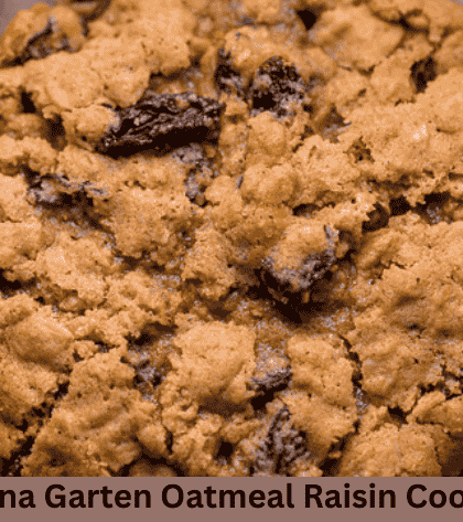 Ina Garten Oatmeal Raisin Cookies