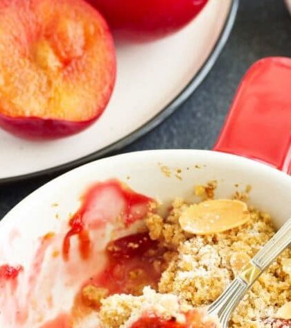 Ina Garten Plum Crumble
