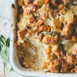 Ina Garten Artichoke and Leek Bread Pudding