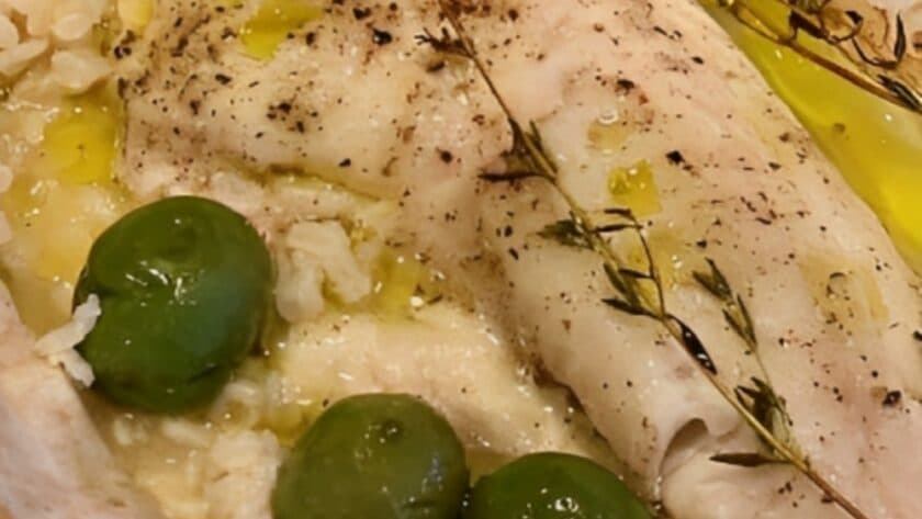 Ina Garten Fish in Parchment recipe