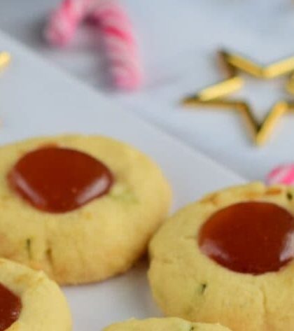 Ina Garten Jam Thumbprint Cookies