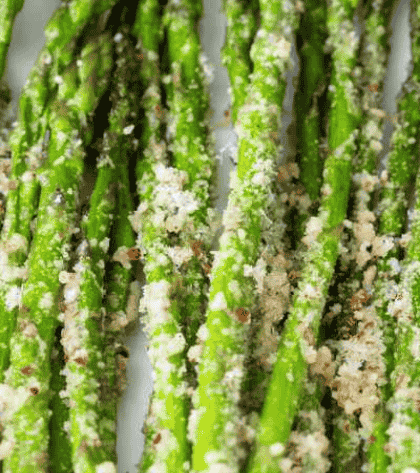 Ina Garten Roasted Asparagus with Parmesan