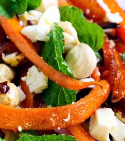 Ina Garten Roasted Carrot Salad recipe