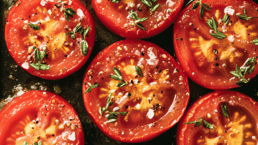 Ina Garten Roasted Tomatoes with Basil