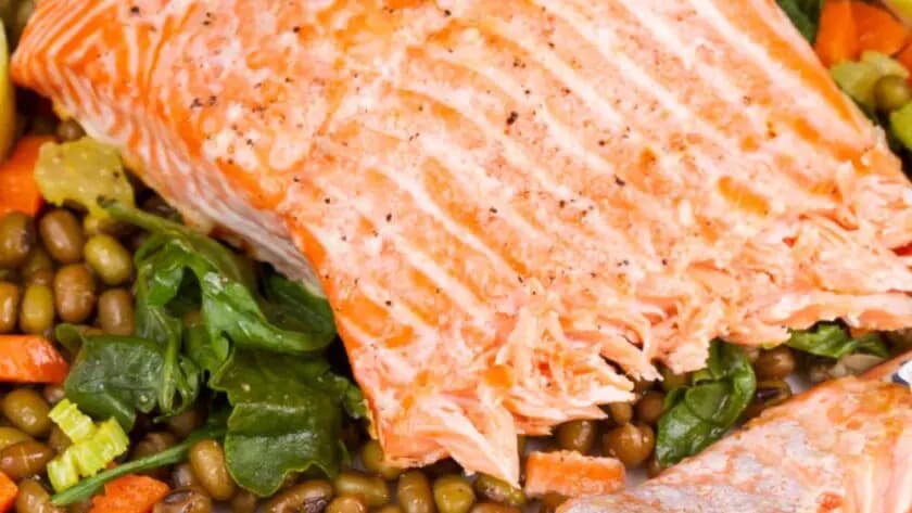 Ina Garten Salmon With Lentils recipe