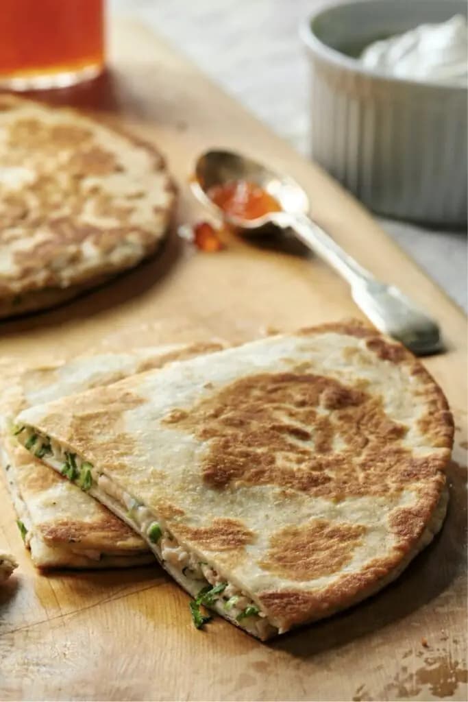 Ina Garten Smoked Salmon Quesadilla