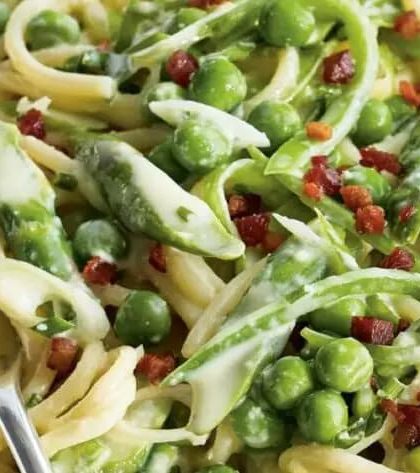 Ina Garten Spring Green Spaghetti Carbonara