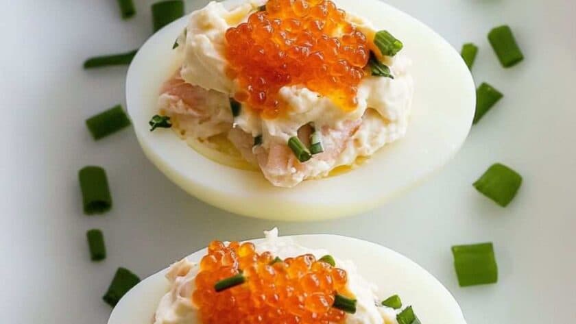 Barefoot Contessa Smoked Salmon Deviled Eggs
