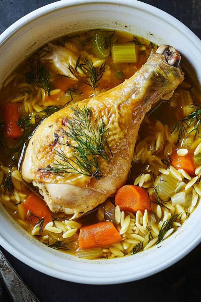 Ina Garten Chicken in a Pot with Orzo