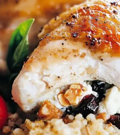 Ina Garten Chicken with Goat Cheese and Basil