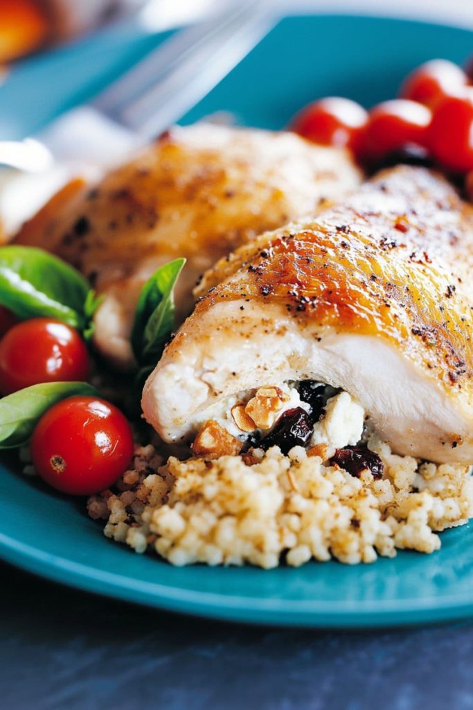 Ina Garten Chicken with Goat Cheese and Basil