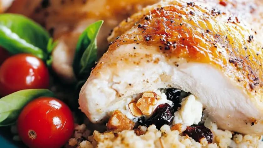 Ina Garten Chicken with Goat Cheese and Basil