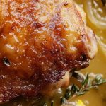 Ina Garten Creamy Chicken Thighs with Lemon and Thyme recipe