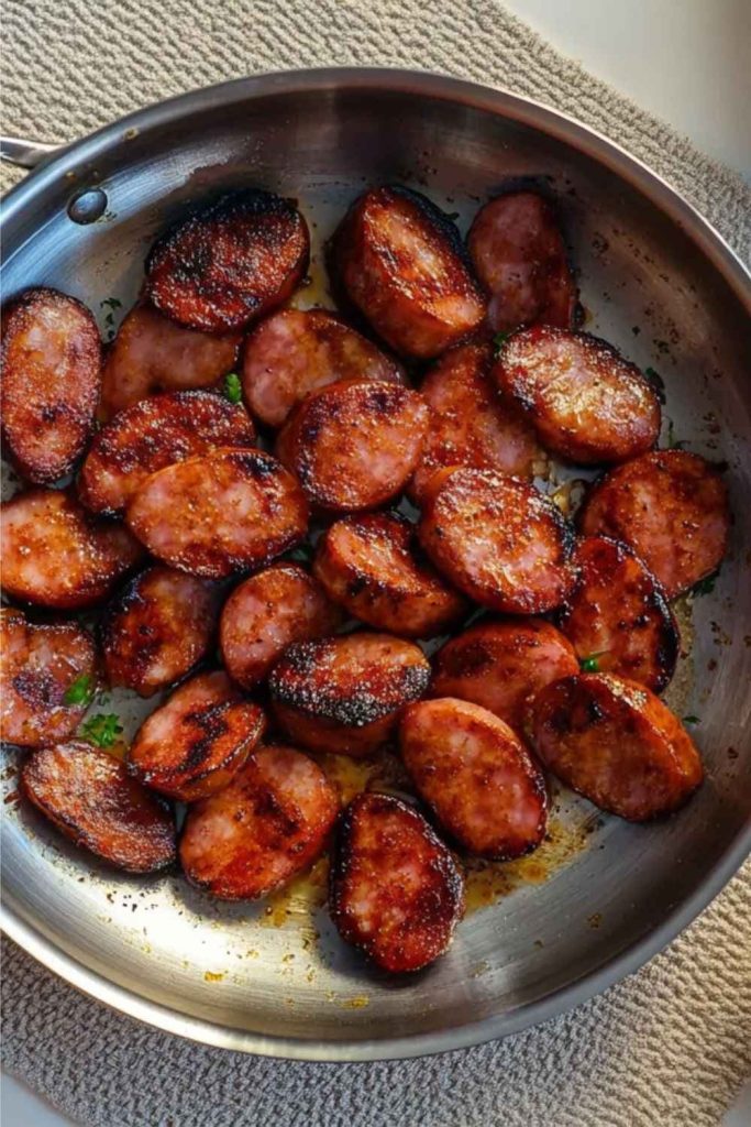 Ina Garten Kielbasa with Mustard Dip