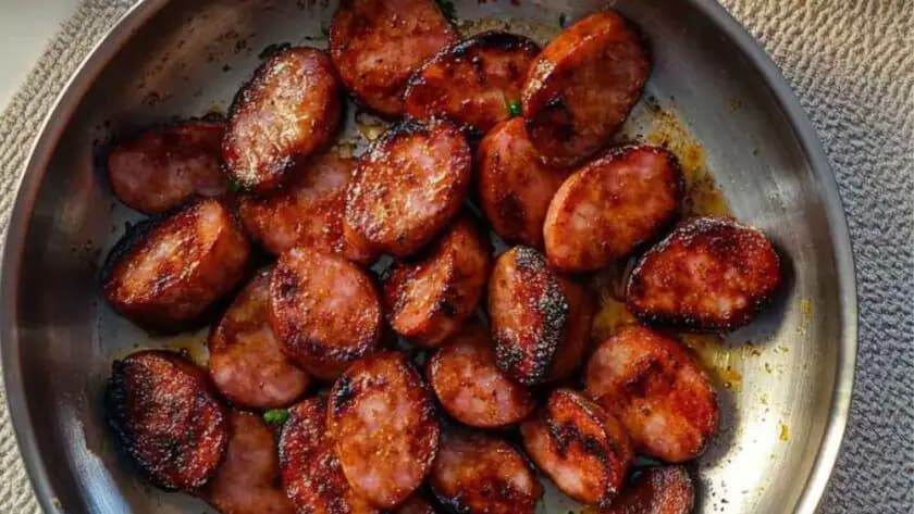 Ina Garten Kielbasa with Mustard Dip recipe