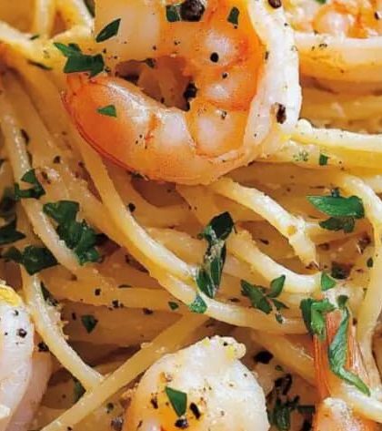 Ina Garten Linguine with Shrimp Scampi