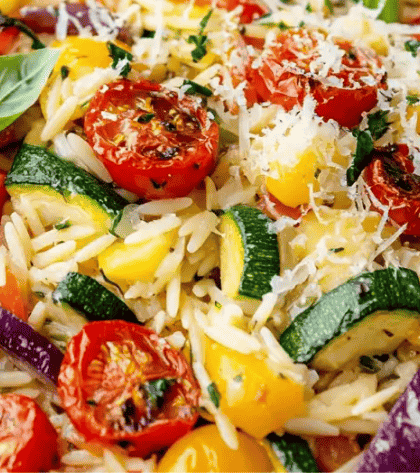Ina Garten Orzo with Roasted Vegetables