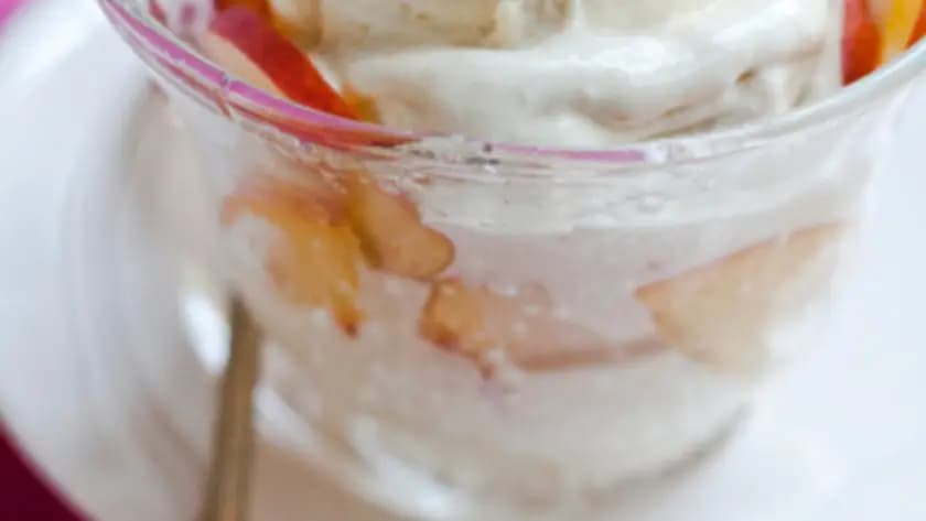 Ina Garten Peach Ice Cream recipe