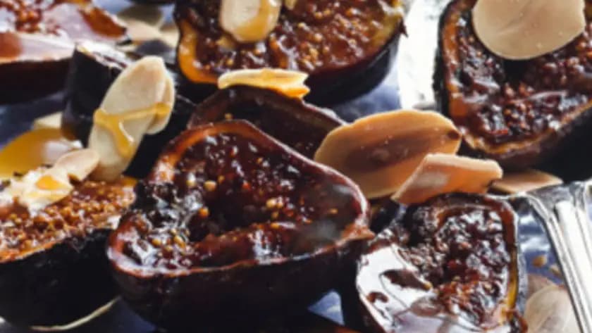 Ina Garten Roasted Figs with Caramel Sauce