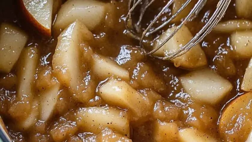 Ina Garten Roasted Pear and Apple Sauce