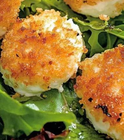 Ina Garten Salad with Warm Goat Cheese