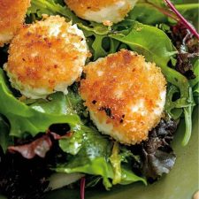 Ina Garten Salad with Warm Goat Cheese Recipe