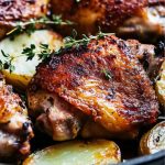 Ina Garten Skillet-Roasted Chicken Thighs and Potatoes recipe