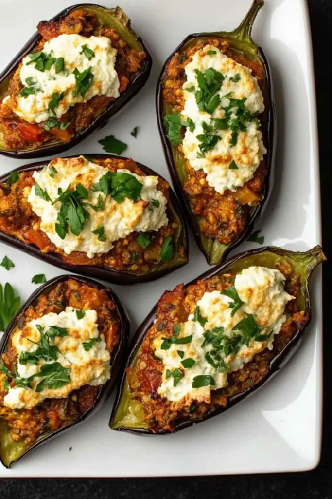 Ina Garten Stuffed Eggplant