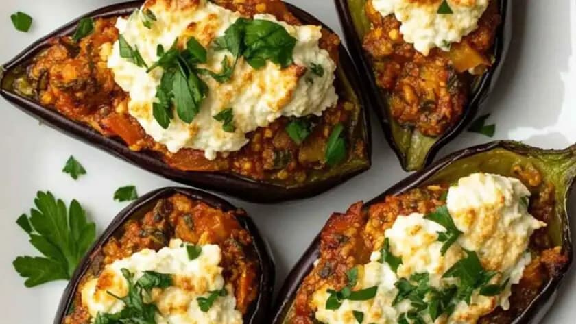 Ina Garten Stuffed Eggplant