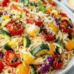 Ina Garten Orzo with Roasted Vegetables recipe