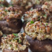 Ina Garten Sausage-Stuffed Mushrooms Recipe