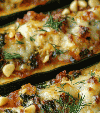 Ina Garten Stuffed Zucchini