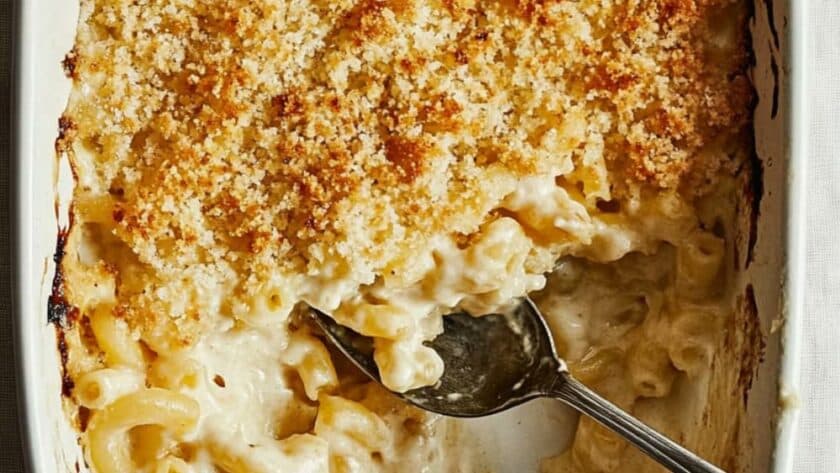 Ina Garten Overnight Mac and Cheese recipe
