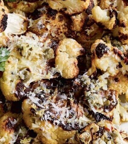 Ina Garten Roasted Cauliflower recipe
