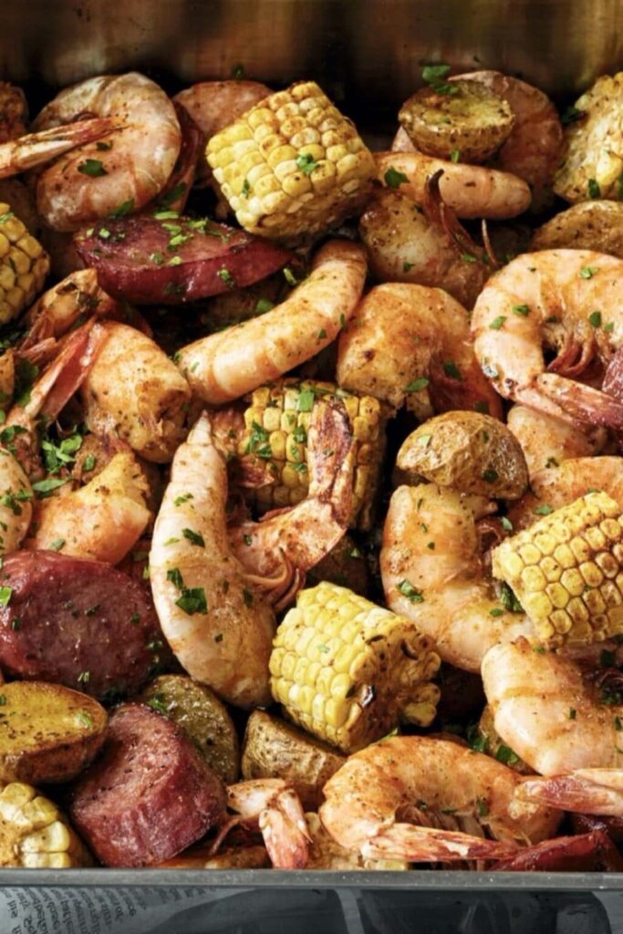 Ina Garten Roasted Shrimp Boil recipe