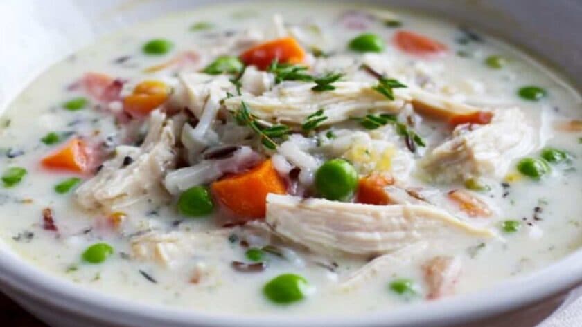 Ina Garten Chicken and Wild Rice Soup recipe