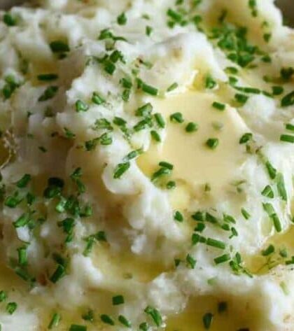 Ina Garten Make-Ahead Garlic Mashed Potatoes