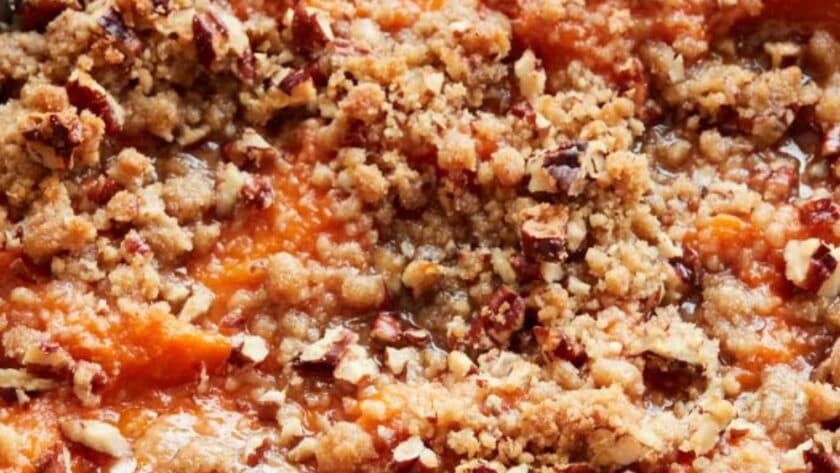 Ina Garten Sweet Potato Casserole with Pecans