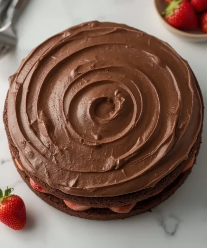 Chocolate Strawberry Cake