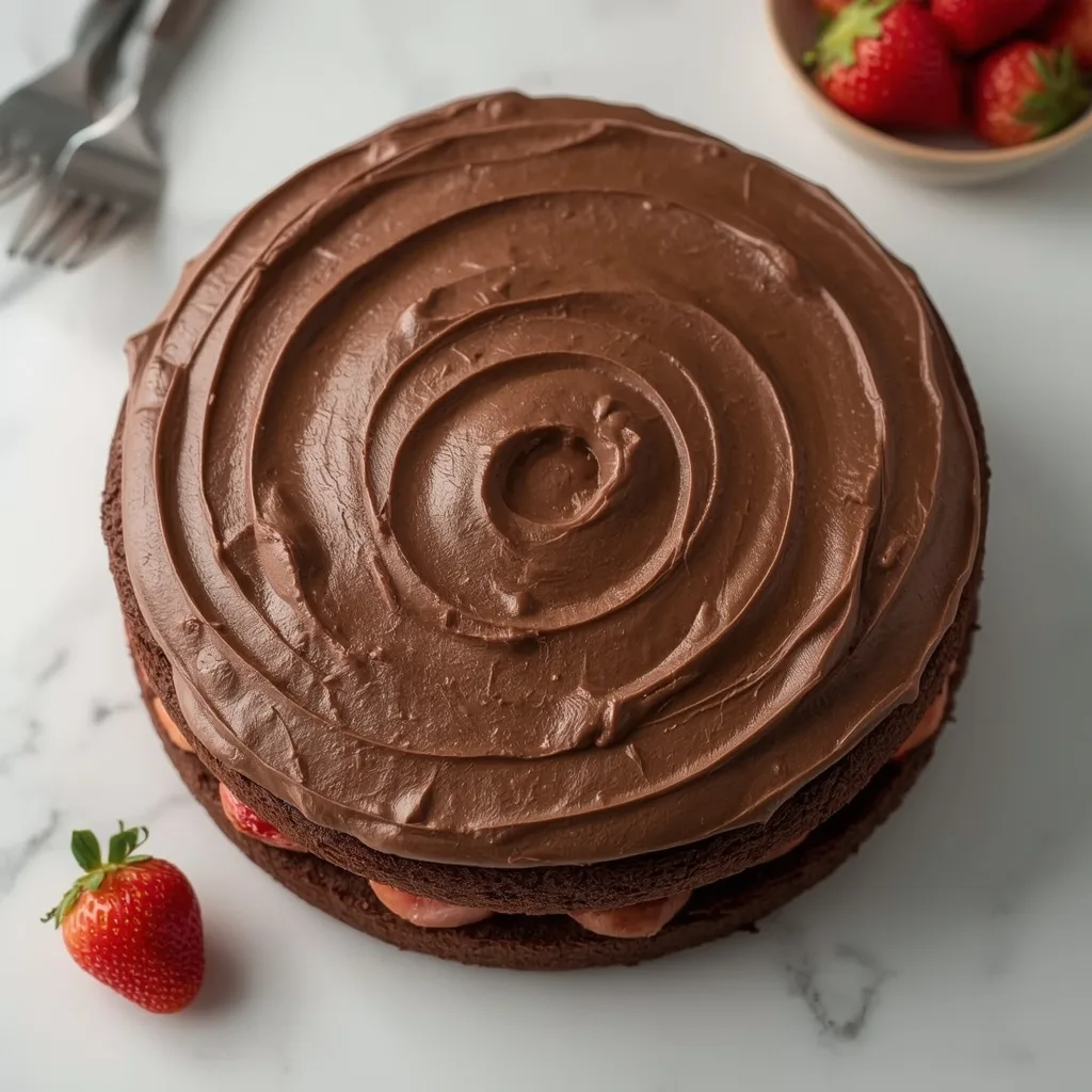 Chocolate Strawberry Cake