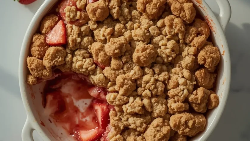 Easy Strawberry Dump Cake