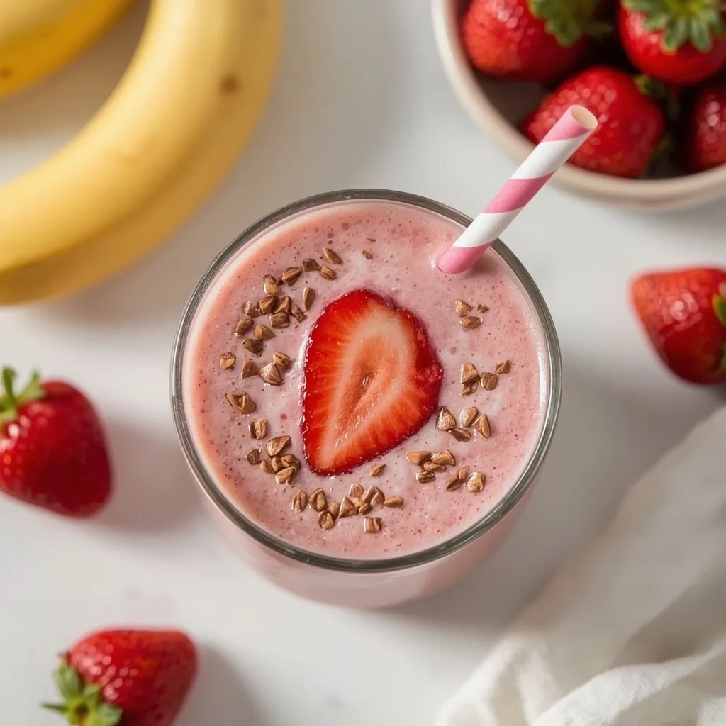 Strawberry Banana Smoothie