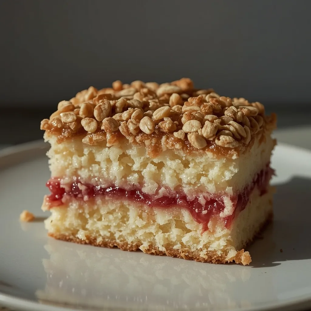 Strawberry Crunch Cake